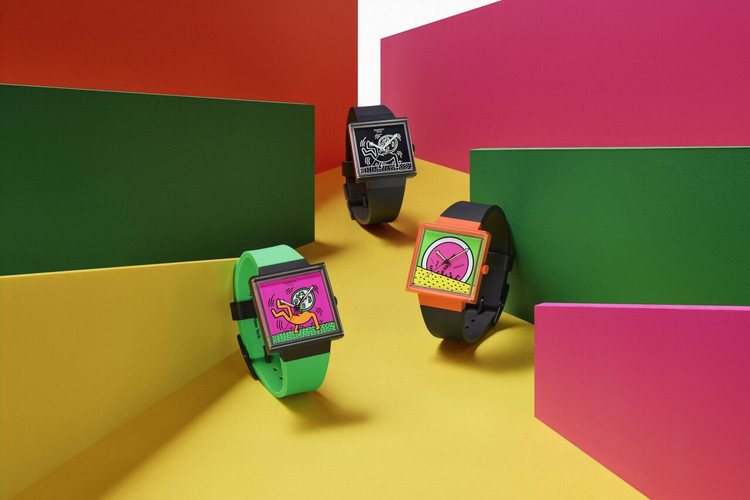 Kunstenaar Keith Haring te zien op nieuw horlogeontwerp van Swatch