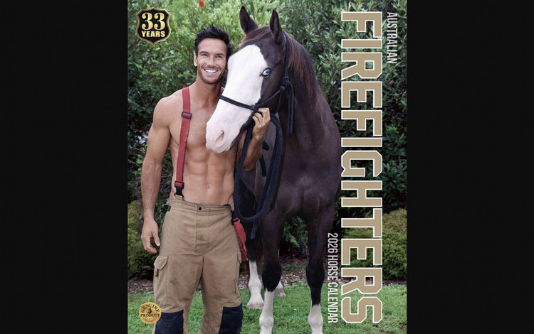 Dit zijn de kalenders voor 2026 van de Australian Firefighters