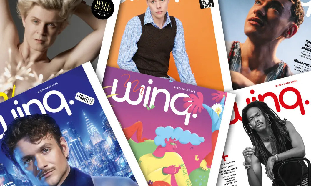 Pre-order de Pride-editie van Winq voor € 7,50 (en krijg er gratis twee extra magazines bij!)